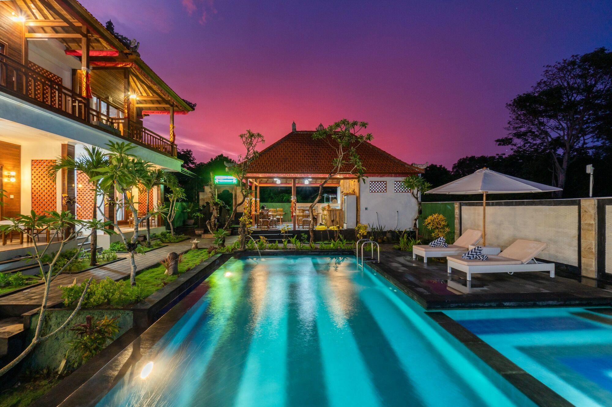 Lembongan Cempaka Villa & Restaurant Exterior foto